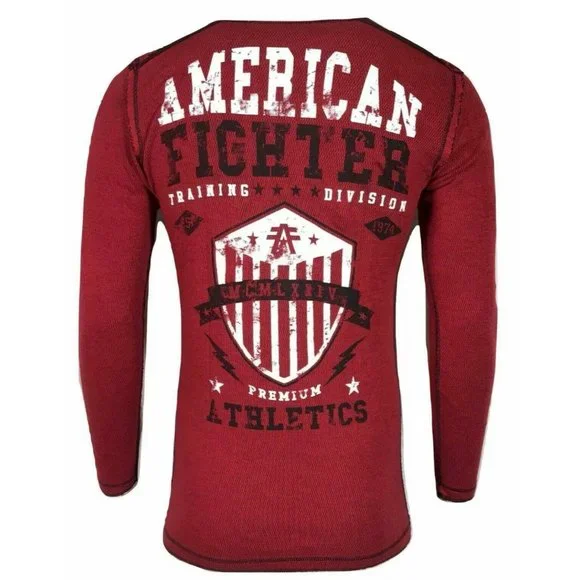 AMERICAN FIGHTER Men's REVERSIBLE THERMAL DALTON Athletic Biker MMA - Picture 3 of 13